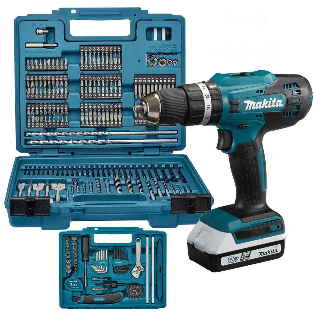 KIT ORIGINALE | TRAPANO AD IMPATTO POTENTE + 45 ACCESSORI + 2 BATTERIE 48V - SUPER OFFERTA