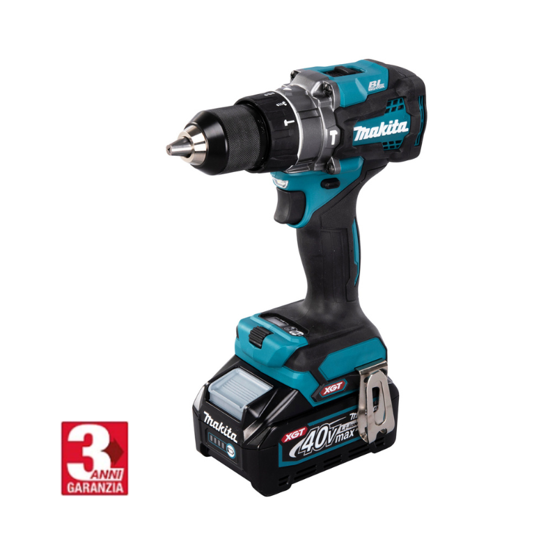 KIT ORIGINALE MAKITA: TRAPANO AVVITATORE A PERCUSSIONE PER FORATURE E AVVITATURE GRAVOSE + 45 ACCESSORI + 2 BATTERIE 48V - SUPER OFFERTA DI LANCIO®